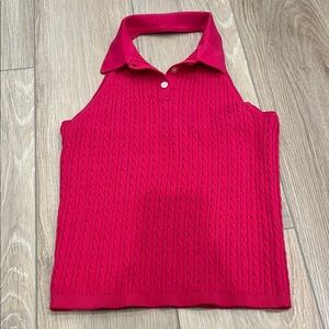 Y2K Ralph Lauren knit halter